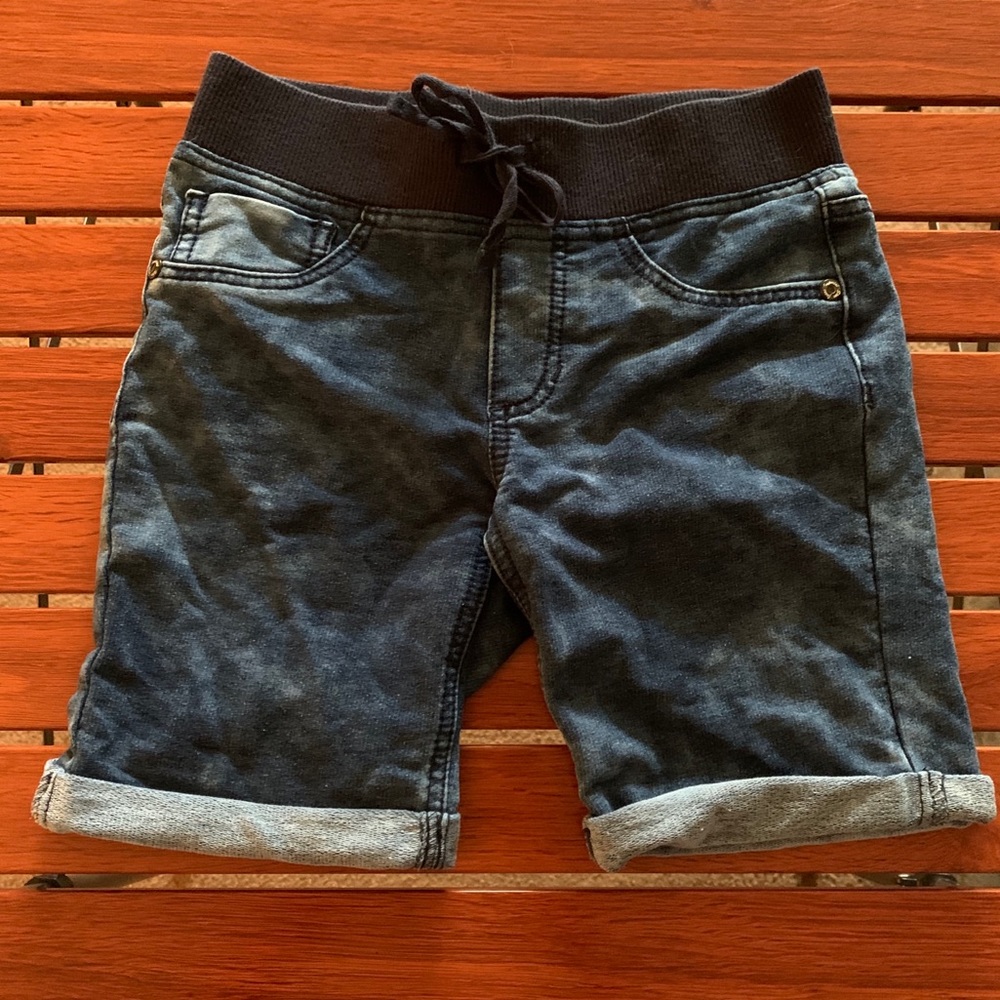 Imperial Star dark denim washed shorts. Size 10
